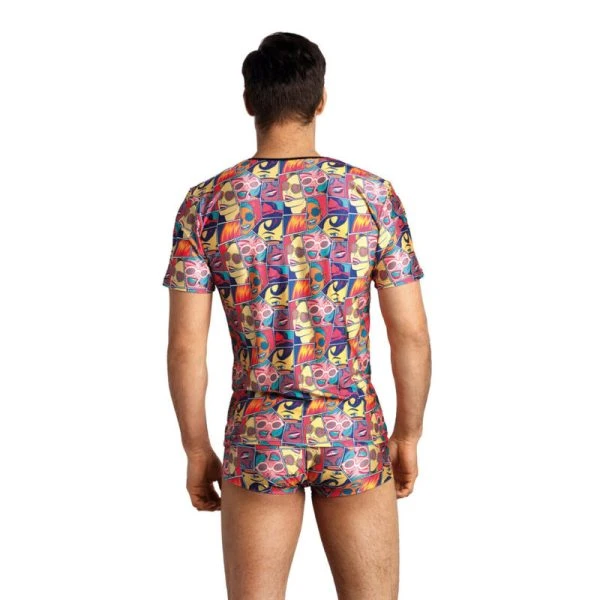 Anais Luxury Lingerie Comics T-Shirt voor mannen