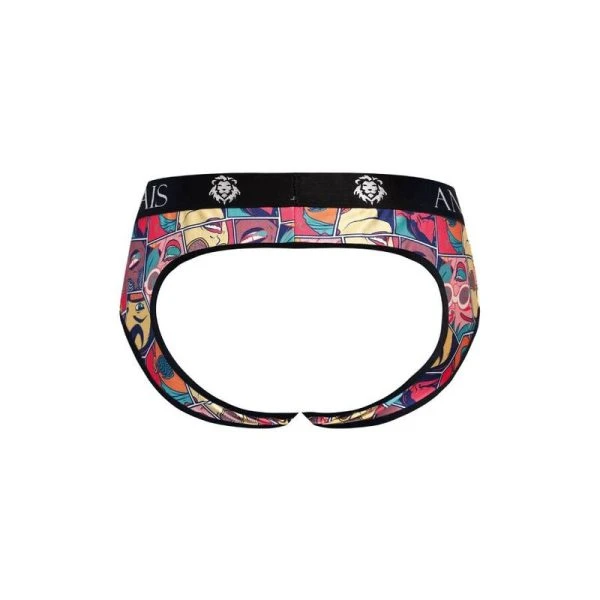 Anais Luxury Lingerie Comics Jock Bikini Slip met open bilpartij Anais Luxury Lingerie Comics Jock Bikini Slip met open bilpartij
