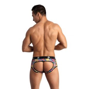 Anais Luxury Lingerie Comics Jock Bikini Slip met open bilpartij Anais Luxury Lingerie Comics Jock Bikini Slip met open bilpartij - Afbeelding 2