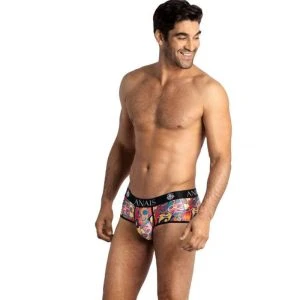 Anais Luxury Lingerie Comics Brief Slip met Comic-Print