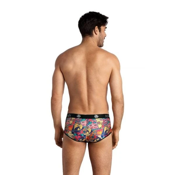 Anais Luxury Lingerie Comics Brief Slip met Comic-Print