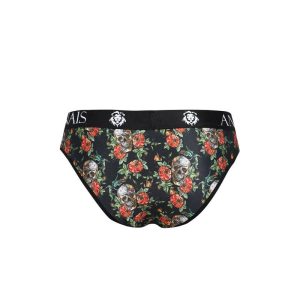 Anais Luxury Lingerie Power Slip Herrenslip met rozen-doodskop print Anais Luxury Lingerie Power Slip Herrenslip met rozen-doodskop print - Afbeelding 4