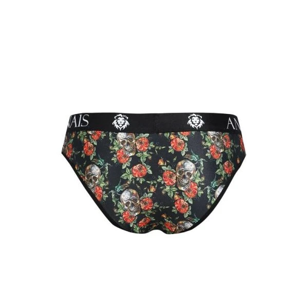 Anais Luxury Lingerie Power Slip Herrenslip met rozen-doodskop print