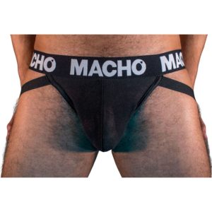 Macho Underwear Jockstrap MX25NN Jock in het zwart Macho Underwear Jockstrap MX25NN Jock in het zwart - Afbeelding 1