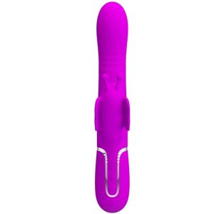 Pretty Love Konijnenvibrator 4 in 1 Vlinder Fuchsia Pretty Love Konijnenvibrator 4 in 1 Vlinder Fuchsia - Afbeelding 2