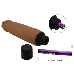 Pretty Love Waldorf Realistische Vibrator met Adering, Mulat Pretty Love Waldorf Realistische Vibrator met Adering, Mulat - Afbeelding 8