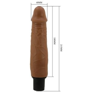 Pretty Love Waldorf Realistische Vibrator met Adering, Mulat Pretty Love Waldorf Realistische Vibrator met Adering, Mulat - Afbeelding 7