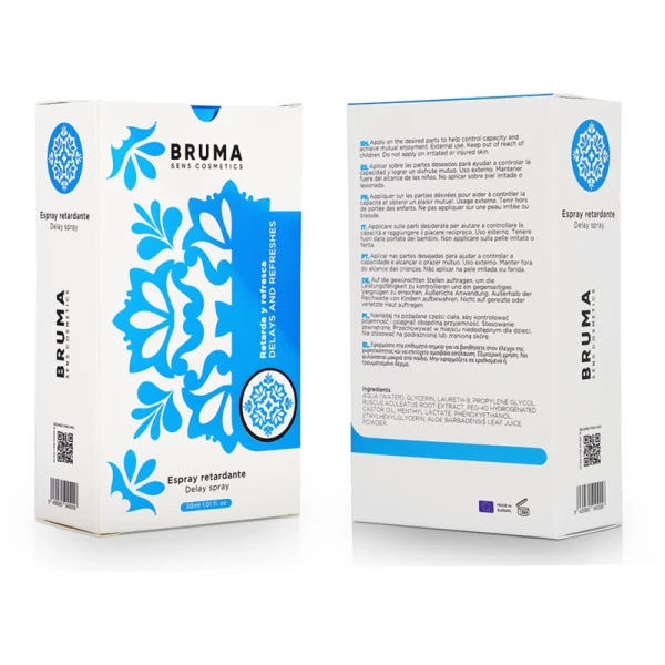 Bruma Vertragingsspray met verfrissende werking Bruma Vertragingsspray met verfrissende werking