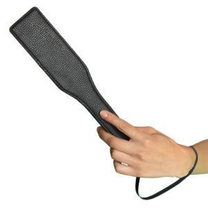 Calexotics Paddle Leder Zwart uit de Nocturnal Collection voor Impact Play Calexotics Paddle Leder Zwart uit de Nocturnal Collection voor Impact Play - Afbeelding 4