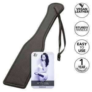 Calexotics Paddle Leder Zwart uit de Nocturnal Collection voor Impact Play Calexotics Paddle Leder Zwart uit de Nocturnal Collection voor Impact Play - Afbeelding 1