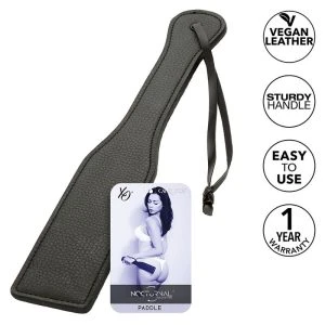 Calexotics Paddle Leather Black from the Nocturnal Collection for Impact Play