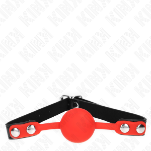 Kink Silicone bal-knevel rood Kink Silicone bal-knevel rood - Afbeelding 1