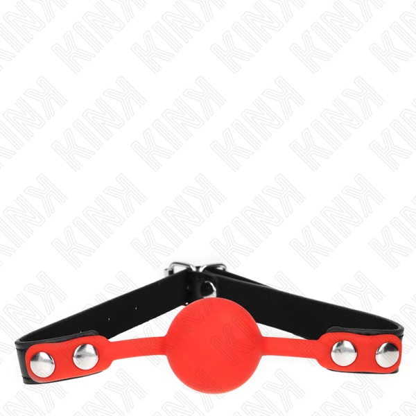 Kink Silicone bal-knevel rood