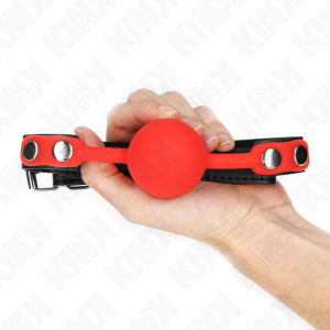 Kink Silicone bal-knevel rood Kink Silicone bal-knevel rood - Afbeelding 4