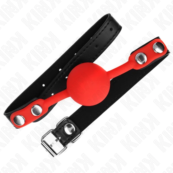 Kink Silicone bal-knevel rood