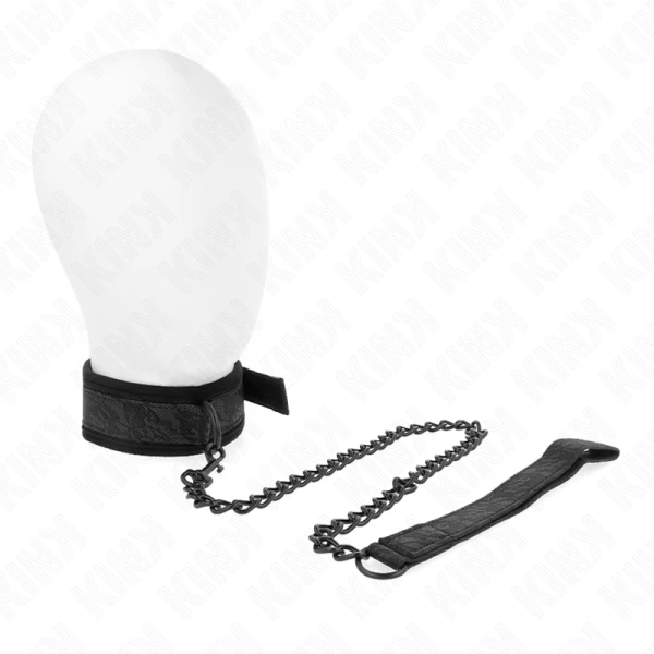 Kink Halsband met Riem – verstelbaar fetisj-accessoire