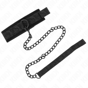 Kink Halsband met Riem – verstelbaar fetisj-accessoire Kink Halsband met Riem – verstelbaar fetisj-accessoire - Afbeelding 2
