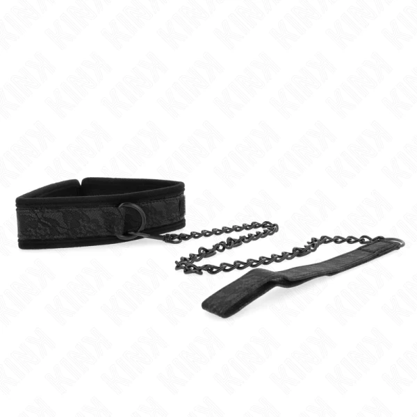 Kink Halsband met Riem – verstelbaar fetisj-accessoire