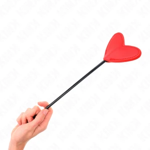 Kink Red Heart-Shaped Spanking Paddle