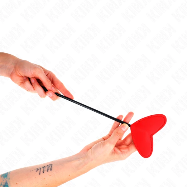 Kink Rode Hartvormige Paddle voor Spanking