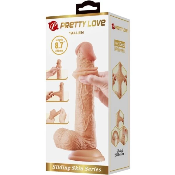 Pretty Love Realistische Dildo met zuignap van TPR