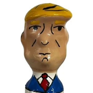 Condomerie Neuheitskondom Grumpy Trump XL handbemaltes Unikat