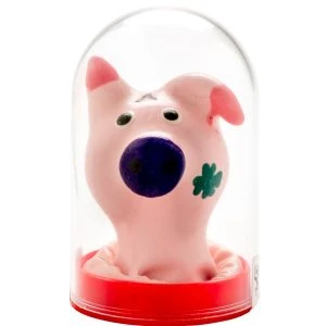 Condomerie Novelty Condom Pig Head Hand-Painted from Natural Latex