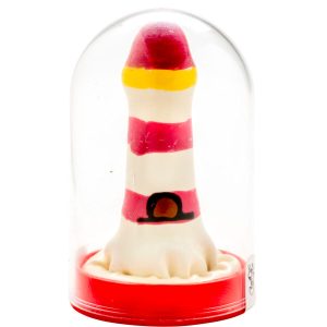 Condomerie Nieuwheidscondooms handbeschilderd Vuurtoren Condomerie Nieuwheidscondooms handbeschilderd Vuurtoren - Afbeelding 1