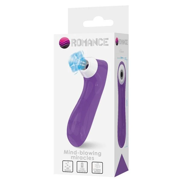 Romance Clitoris Zuigapparaat met Pulsatietechnologie, 8 Standen, Paars