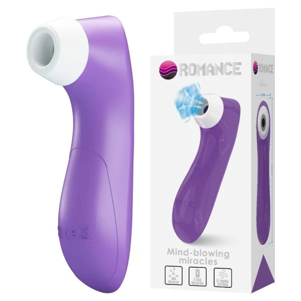 Romance Clitoris Zuigapparaat met Pulsatietechnologie, 8 Standen, Paars