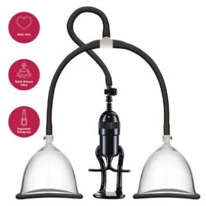 She.E.O Breast Vacuum Pump with Hand Pump and Suction Cups