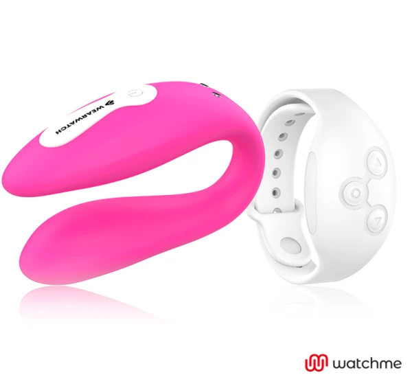Wearwatch Watchme Dual Technology Vibrator met Dual-Technologie Fuchsia / Snow