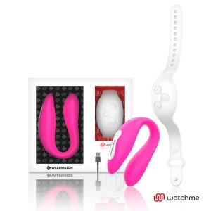 Wearwatch Watchme Dual Technology Vibrator met Dual-Technologie Fuchsia / Snow