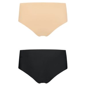 Bye Bra nahtlose Highbrief-Slips im 2er-Pack, unsichtbar unter enger Kleidung Bye Bra nahtlose Highbrief-Slips im 2er-Pack, unsichtbar unter enger Kleidung - Afbeelding 2