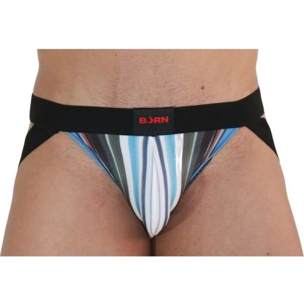 Burn Jockstrap 009 Meerkleurig/Zwart voor heren