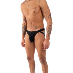Burn Double Black Jock Jockstrap met transparante details Burn Double Black Jock Jockstrap met transparante details - Afbeelding 2