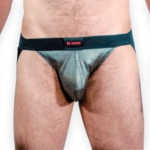 Burn Jockstrap 023 with glitter details and transparent inserts