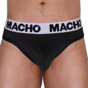 Macho Underwear String-Tanga Jockstrap zwart Macho Underwear String-Tanga Jockstrap zwart - Afbeelding 1