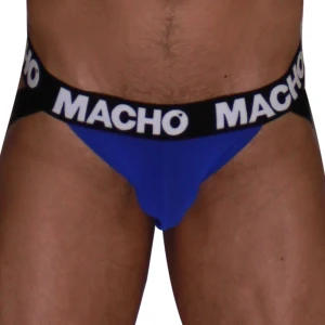 Macho Underwear Jockstrap Mx28az Blue – Supportive Slip for Men