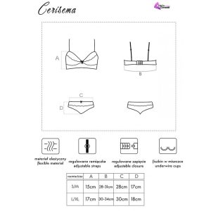 Livco Corsetti Fashion BH en Slip Set Cerisema LC 21005 Koraal Livco Corsetti Fashion BH en Slip Set Cerisema LC 21005 Koraal - Afbeelding 5