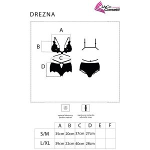 Livco Corsetti Fashion Kanten-BH en Slip Set Drezna LC 90733 Zwart Livco Corsetti Fashion Kanten-BH en Slip Set Drezna LC 90733 Zwart - Afbeelding 5