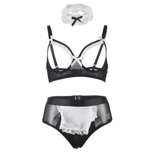 Subblime Sexy Zofenkostüm met halsketting en slipje zonder kruis Subblime Sexy Zofenkostüm met halsketting en slipje zonder kruis - Afbeelding 4
