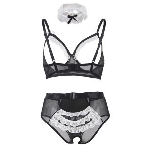 Subblime Sexy Zofenkostüm met halsketting en slipje zonder kruis Subblime Sexy Zofenkostüm met halsketting en slipje zonder kruis - Afbeelding 5