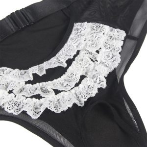 Subblime Sexy Zofenkostüm met halsketting en slipje zonder kruis Subblime Sexy Zofenkostüm met halsketting en slipje zonder kruis - Afbeelding 6