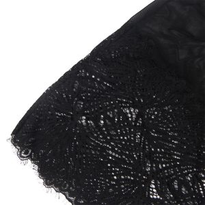 Subblime Babydoll met transparante kantstof en verstelbare bandjes Zwart Subblime Babydoll met transparante kantstof en verstelbare bandjes Zwart - Afbeelding 11