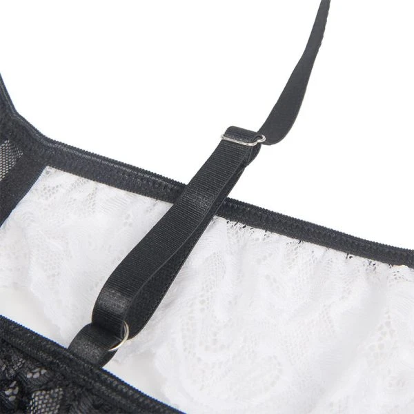 Subblime dienstmeisjes-lichaamspak met korsetdetail Subblime dienstmeisjes-lichaamspak met korsetdetail