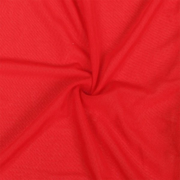 Subblime transparante stoffen mantel met kantdetail in rood