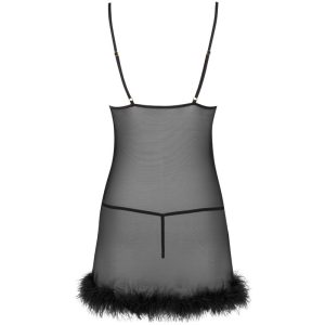 Livco Corsetti Fashion Babydoll-Set Zerunam met Tanga en Net-T-shirt Livco Corsetti Fashion Babydoll-Set Zerunam met Tanga en Net-T-shirt - Afbeelding 4