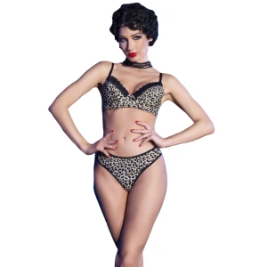 Chilirose CR 4727 Bikini Set Animalprint Wildcat