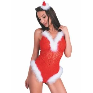 Livco Corsetti Fashion Kerstbody Naughty Santa LC 90706